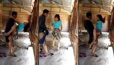 အလန်းစား နွားတင်းကုတ်ထဲမှာ ရှယ်ဆော်နေတဲ့ မြန်မာအတွဲ အောကား – အပြာကား