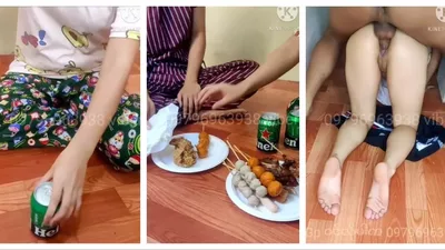 ⚡ ဘီယာလေးသောက်ရင်း ဖီးလ်တက်သွားလို့ဖင်ကုန်းပေးတဲ့ ဆော်လေး အောကား – ဖူးကား